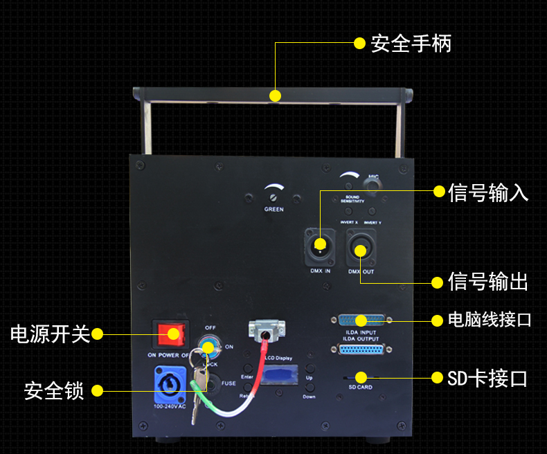 10W激光灯